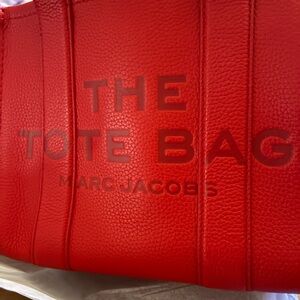 Marc Jacobs Cherry Red Leather Handbag